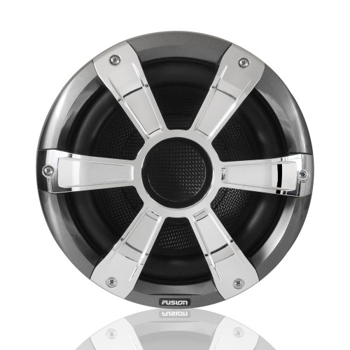 Fusion SG-SL10SPC 10" 450 Watt Sports Chrome Marine Subwoofer with LED's