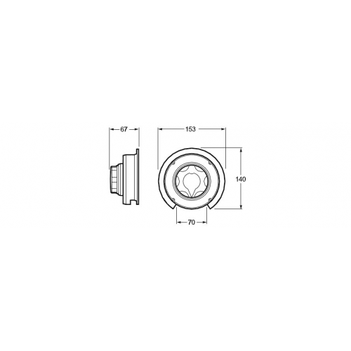 Hella 4 Position Manual Battery Switch - 4723