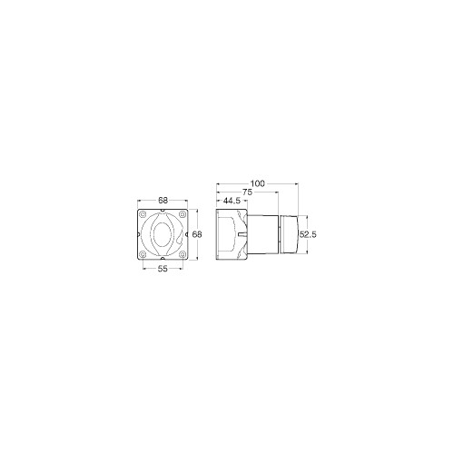 Hella 275 Amp Heavy Duty Battery Switch 2 Position Remote Operated - 4724
