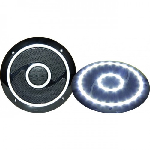 RV Media 6 Inch LED Indoor Speaker Pair