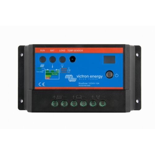 Victron Blue Solar PWM Light 12/24V 10 Amp Solar Charge Controller Regulator