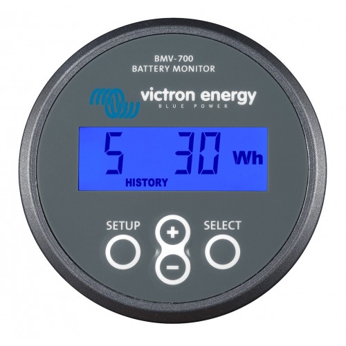 Victron Battery Monitor - Grey Face