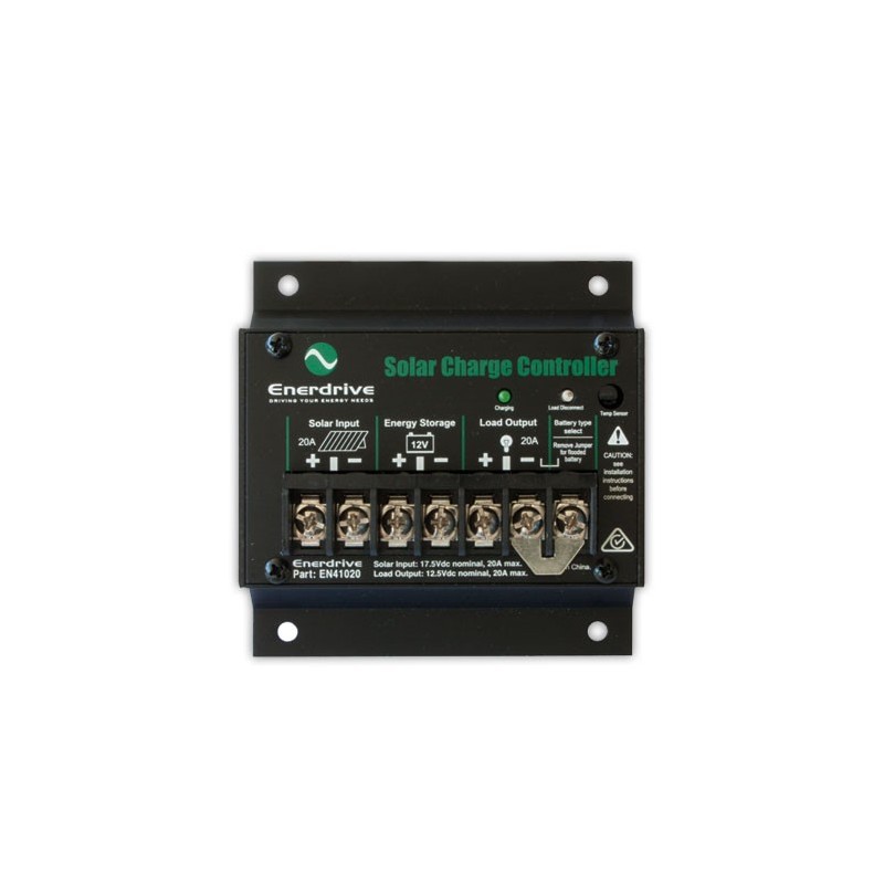 Enerdrive 20 Amp Solar Controller Regulator EN41020 On  