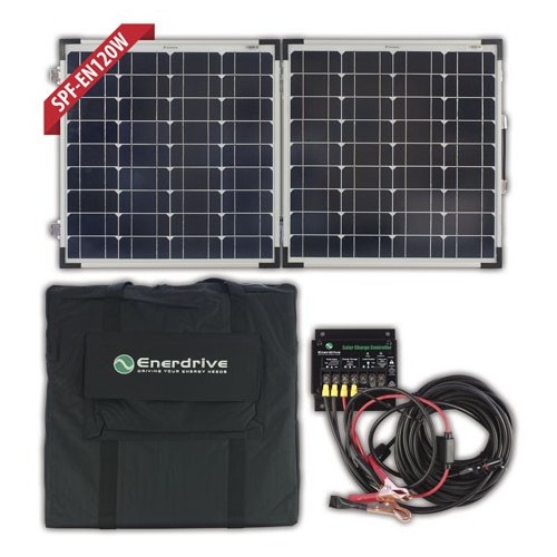 Enerdrive 120W Folding Solar Kit