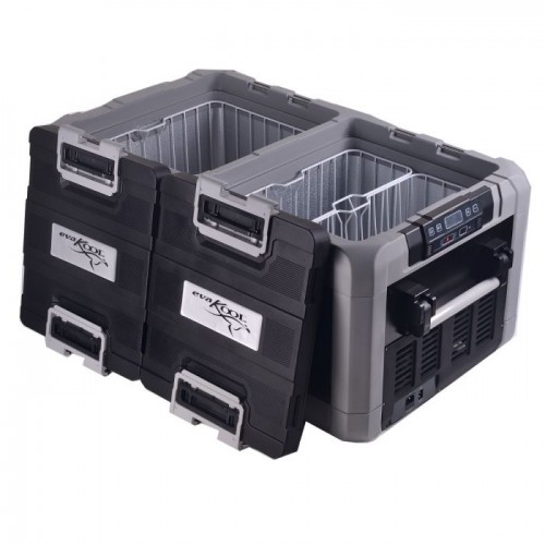 Evakool 80 Litre Travelmate TMDZ-80 Dual Zone Fridge/Freezer