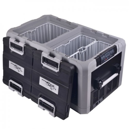 Evakool 96 Litre Travelmate TMDZ-95 Dual Zone Fridge/Freezer