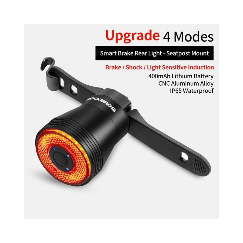 Auto Brake Sensing Bike LED Tail Light