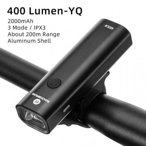 Bicycle Light USB Rechargeable LED 2000mAh