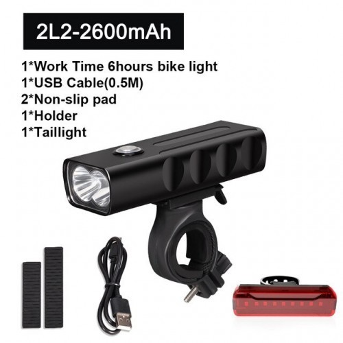 Bike Light 18000Lum USB Rechargeable