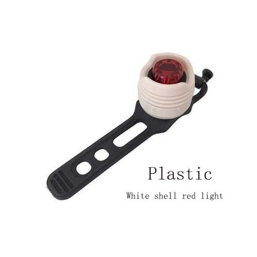 Bike LED Aluminum Flashlight Cycling Helmet Bike Front Lamp Back Tail Rear Light Bike Accessories Bicycle Light Bike Reflectorli
