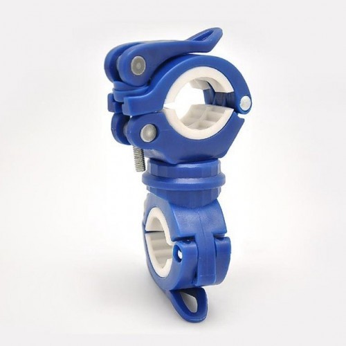 Multifunction Bike Bicycle Flashlight Holder 360 Degree Rotation Torch Mount LED Head Front Light Holder Clip for MTB Road Bike