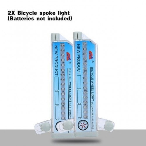 30 pattern Bike light Bicycle wheel light double display flash 32 RGB LED light Bicycle spoke lamp Night riding Cycling lighting
