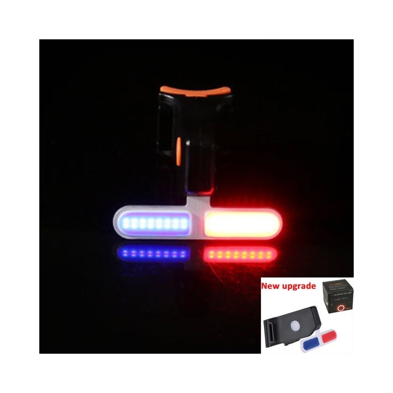 Bicycle Light USB Rechargable Bike Light Led Lamp Flashlight Tail Rear Cycling Lights for MTB Seatpost Bicycle Accessories
