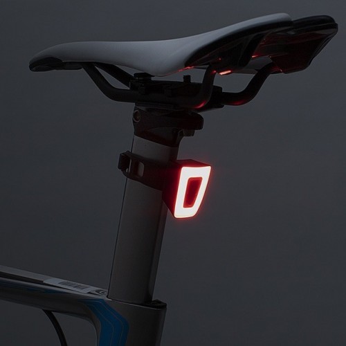 ROCKBROS Bike Light Waterproof Cycling Helmet Taillight Lantern For Bicycle LED USB Rechargeable Safety Night Riding Rear Light