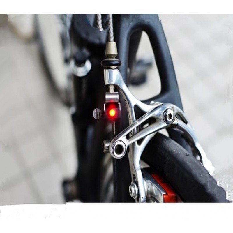 Mini Brake Bike Light Mount Tail Rear Bicycle Light Cycling LED Light High Brightness Waterproof LED lamp Cycling Accessories