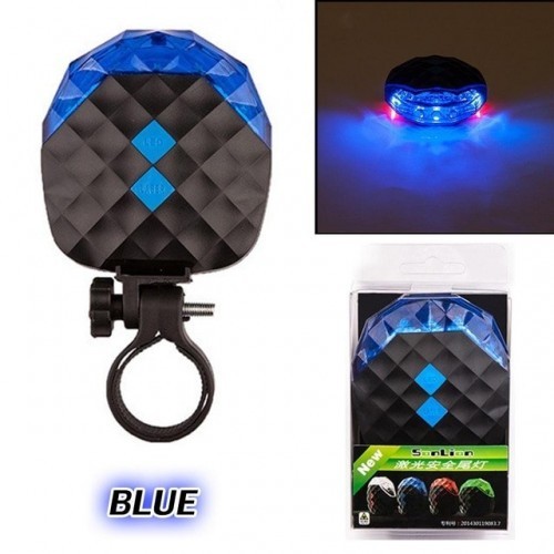 260 Degree Wide Ange Bicycle Rear Taillight 5mw Laser Light for MTB Bike Bicycle LED Taillight Warning Light Cycling Accessories