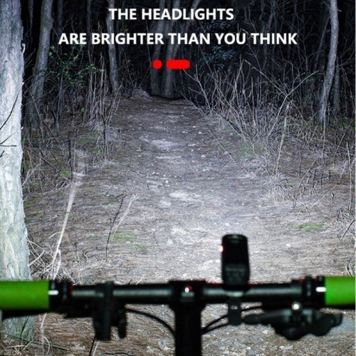 T6 LED Bicycle Light 10W 800LM 6 Modes USB Rechargeable Power Display MTB Mountain Road Bike Front Lamp Cycling Equipment