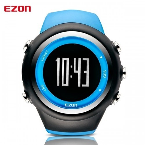 Men's GPS Running Watch With Speed Pace Distance Calorie burning Stopwatch Waterproof 50M 