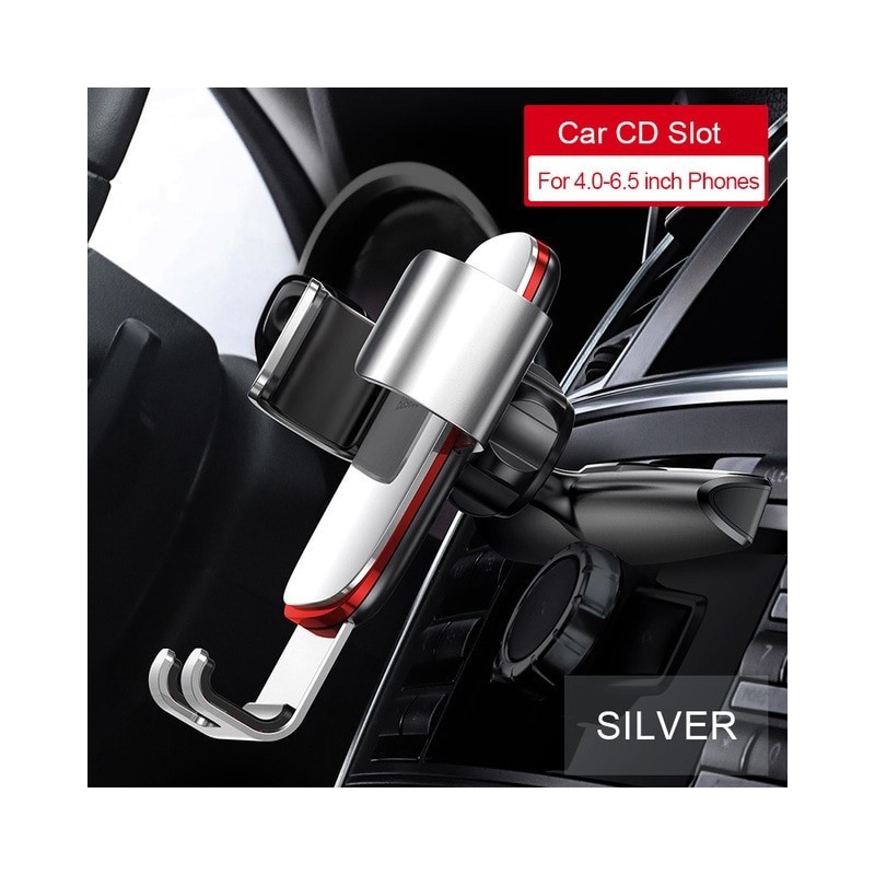 Elegant Car Phone Holder for Car Air Vent / CD Slot Mount Phone Holder Stand