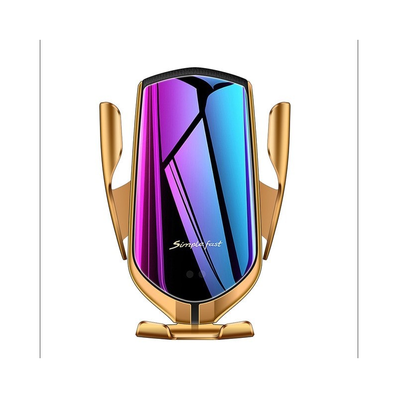Wireless Car Phone Charger Qi Automatic Clamping 10W Wireless Charger Car Phone Holder