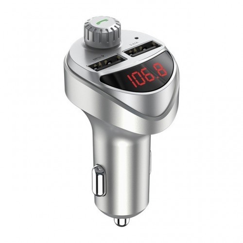 Car Charger FM Transmitter Bluetooth Car Audio MP3 Player TF Card Car Kit 3.4A Dual USB Car Phone Charger For Xiaomi Mi
