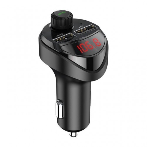Car Charger FM Transmitter Bluetooth Car Audio MP3 Player TF Card Car Kit 3.4A Dual USB Car Phone Charger For Xiaomi Mi