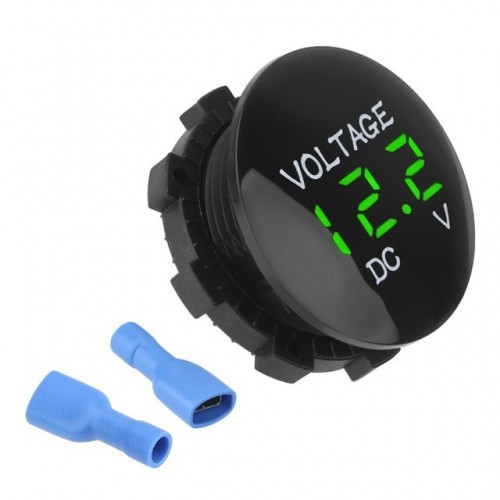 Voltage Led Display For Car, Motorhome, Caravan Motorcycle DC 12V-24V Mini Digital Voltmeter Ammeter