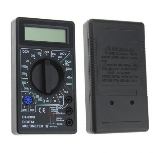 LCD Digital Multimeter Portable DC Voltage Diode Frequency Multi tester Handheld Volt Tester Test Current Ohmmeter