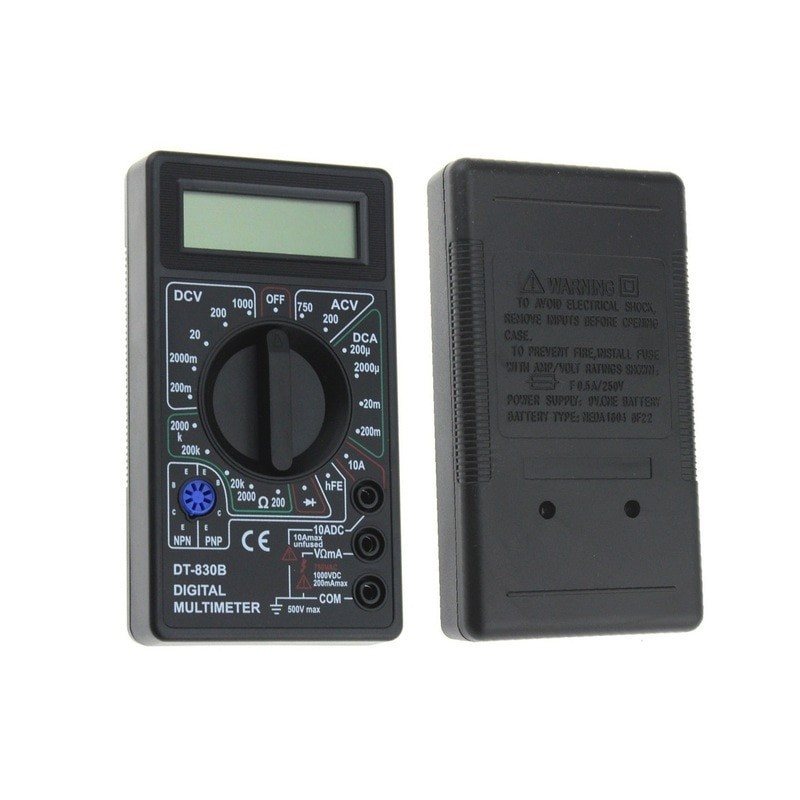 LCD Digital Multimeter Portable DC Voltage Diode Frequency Multi tester Handheld Volt Tester Test Current Ohmmeter