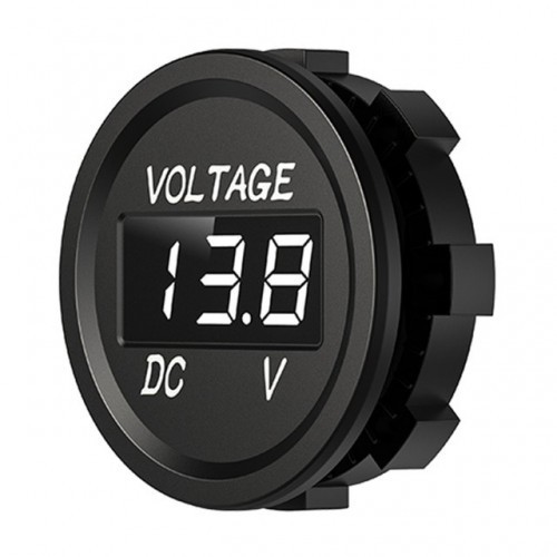 Brand New D1 Digital Panel Voltmeter LED Display Waterproof Voltage Meter Universal for Car Auto Motorcycle Yacht Boat ATV Truck