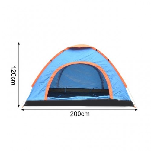 3-4 Person Family Camping Beach Tents Sun Shelter Outdoors Canopy Waterproof Awning Quick Installation Ventilated Tent