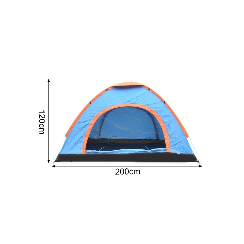 3-4 Person Family Camping Beach Tents Sun Shelter Outdoors Canopy Waterproof Awning Quick Installation Ventilated Tent