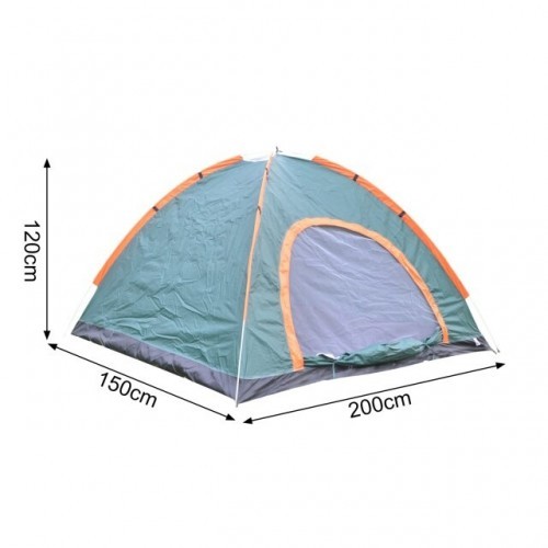 3-4 Person Family Camping Beach Tents Sun Shelter Outdoors Canopy Waterproof Awning Quick Installation Ventilated Tent