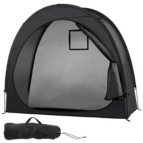 Bike Tent Bike Storage Shed 190T Bicycle Storage Shed With Window Design For Outdoors Camping Tent for Winter Fishing