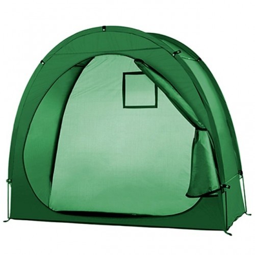 Bike Tent Bike Storage Shed 190T Bicycle Storage Shed With Window Design For Outdoors Camping Tent for Winter Fishing