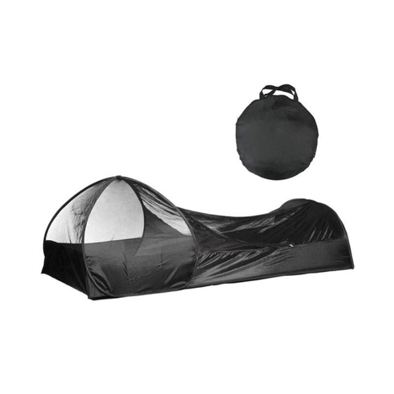 Ultra-light automatic pop-up camping tent. Anti-mosquito awning. Outdoor rest tent. Beach leisure net