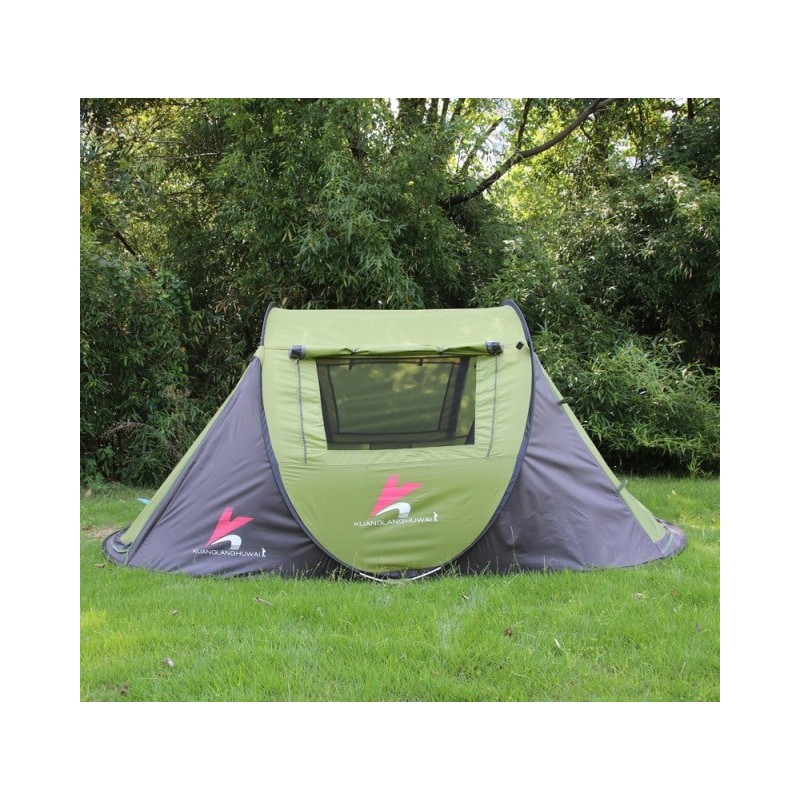 Outdoor Automatic Quick Opening Camping Tent Portable Lightweight Warmth Windproof Hiking Tents Double Layer Backpacking Tents