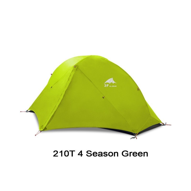 3F UL GEAR Camping Tent 1 Person 3-4 Season 15D Outdoor Ultralight Hiking Backpacking Hunting Waterproof Tents Floating Cloud 1