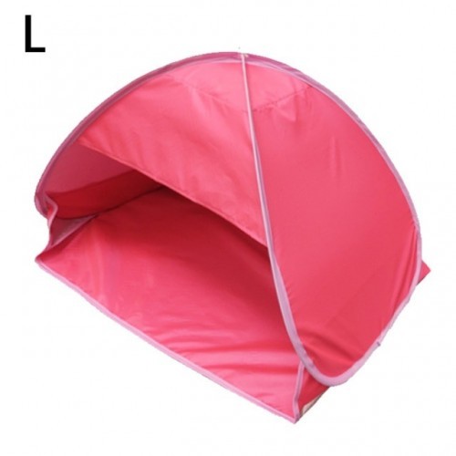 Sun Protection Outdoor Beach Tent Foldable Windproof Lightweight Sun Shelter Camping Garden Umbrella Face Tent with Phone Holder