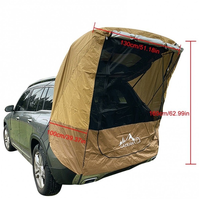 Car Trunk Tent Sunshade Rainproof Tour Barbecue Outdoor Self-driving Tour Barbecue Camping Car Tail Extension Tent