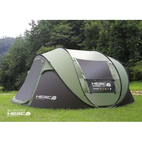 Ultralarge 4-5 Person Pop Up Fully Automatic Waterproof Self-Driving Tour Tent Camping Beach Party Tent Barraca