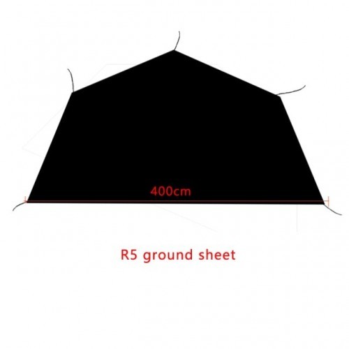 Aricxi 3-4 Person Ultralight Outdoor Camping Teepee 20D Silnylon Pyramid Tent Large Rodless Tent Backpacking Hiking Tents