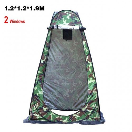 Portable Privacy Shower Toilet Camping Pop Up Tent Camouflage Anti UV function Outdoor Dressing Tent photography Tent X172G