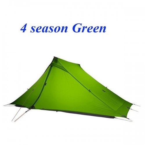 3F Lanshan 2 Pro Just 915 Grams 2 Side 20D Silnylon LightWeight 2 Person No-See-Um 3 And 4 Season Backpacking Camping Tent
