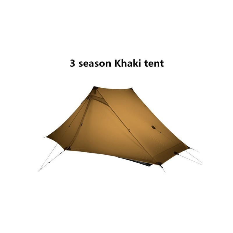 3F UL GEAR LanShan 2 pro 2 Person Outdoor Ultralight Camping Tent 3 Season Professional 20D Nylon Both Sides Silicon Tent