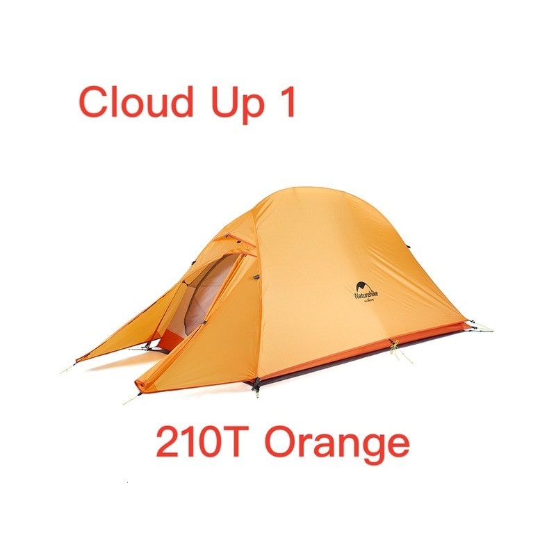 Naturehike Cloud Up Serie 123 Upgraded Camping Tent Waterproof Outdoor Hiking Tent 20D 210T Nylon Backpacking Tent With Free Mat
