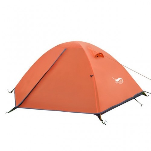 Desert&Fox Backpacking Tent, 2 Person Aluminum Pole Lightweight Camping Tent,Double Layer Portable Handbag for Hiking,Travelling