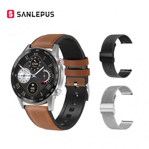 2021 SANLEPUS ECG Smart Watch Make Call Smartwatch Men Sport Fitness Bracelet Clock Watches For Android Apple Xiaomi