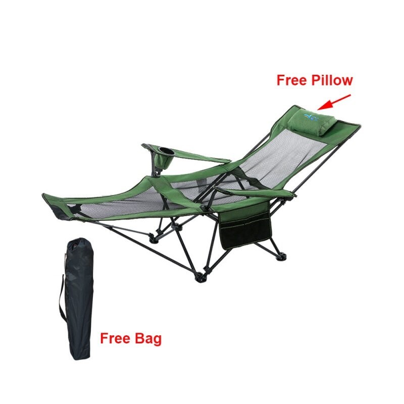 Good Quality Beach With Bag Portable Folding Chairs Fishing Camping Chair Seat Oxford Cloth Lightweight Seat