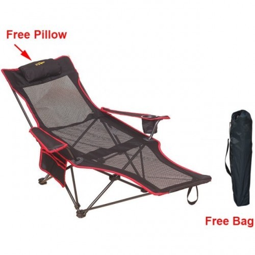 Good Quality Beach With Bag Portable Folding Chairs Fishing Camping Chair Seat Oxford Cloth Lightweight Seat